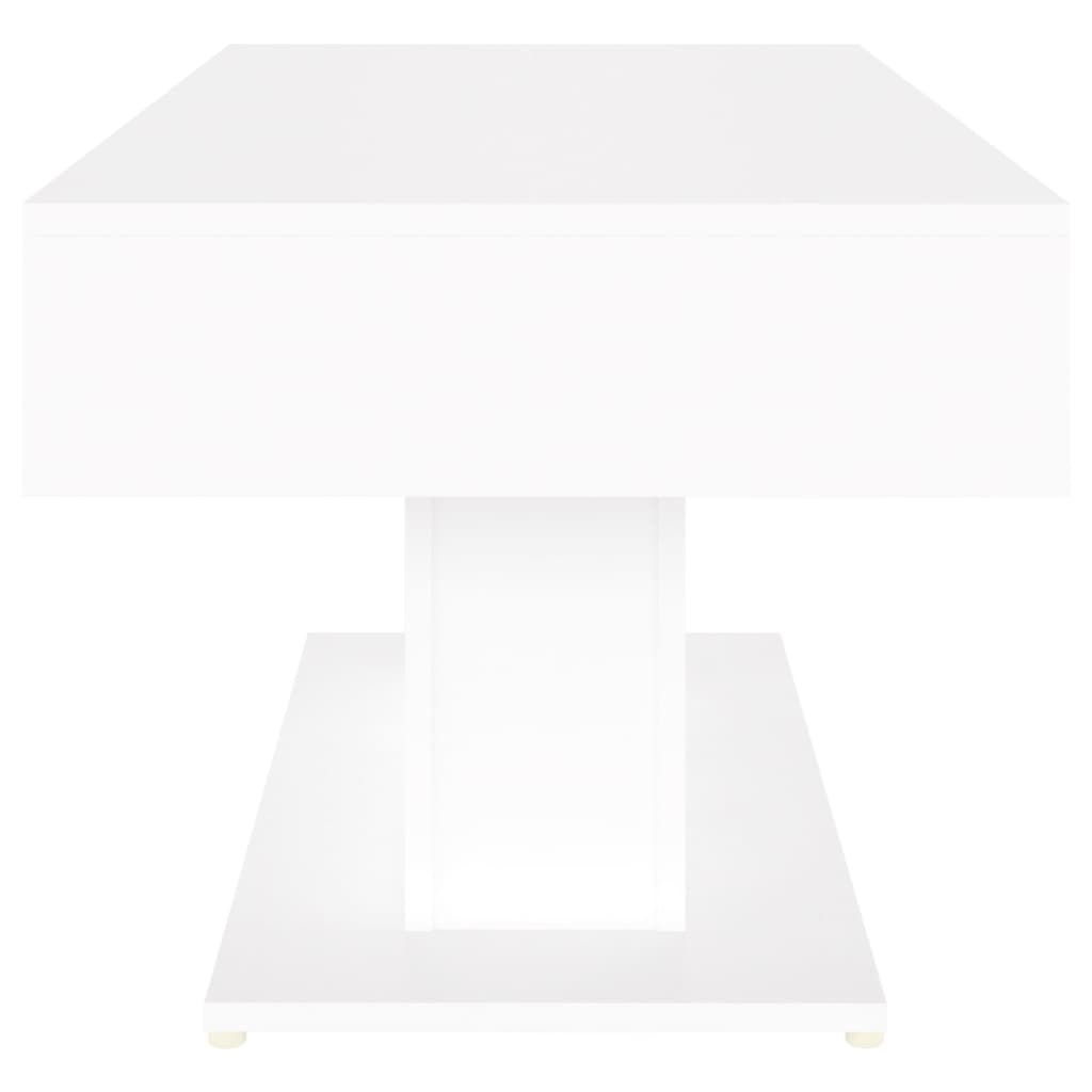 vidaXL fehér forgácslap dohányzóasztal 96 x 50 x 45 cm