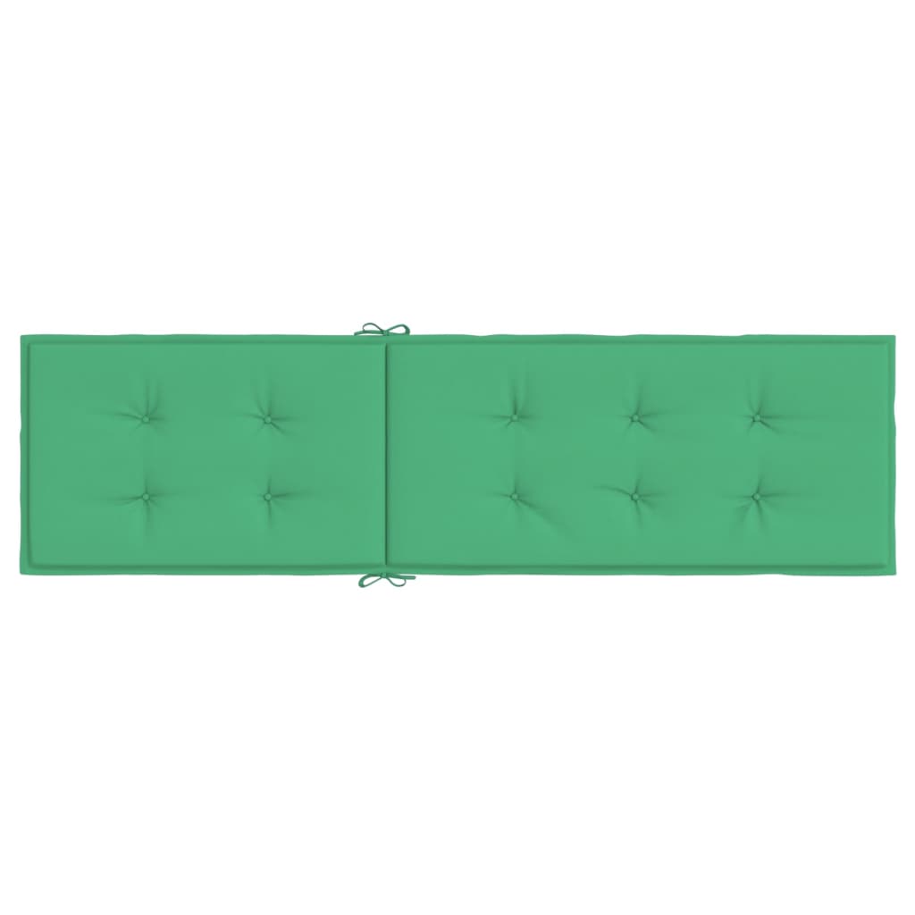 vidaXL zöld nyugágypárna (75+105) x 50 x 3 cm