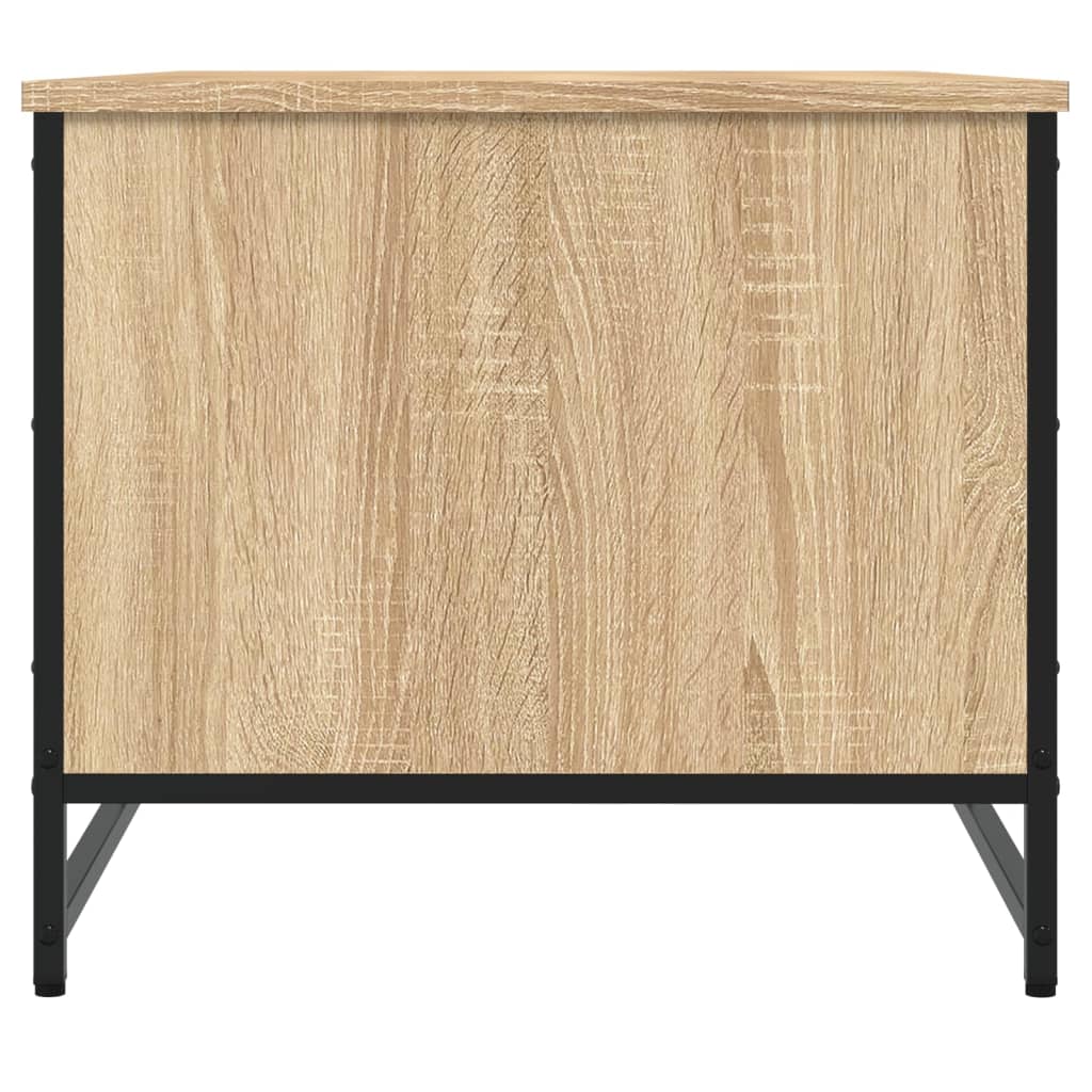 vidaXL sonoma-tölgyszínű szerelt fa dohányzóasztal 85,5 x 51 x 45 cm