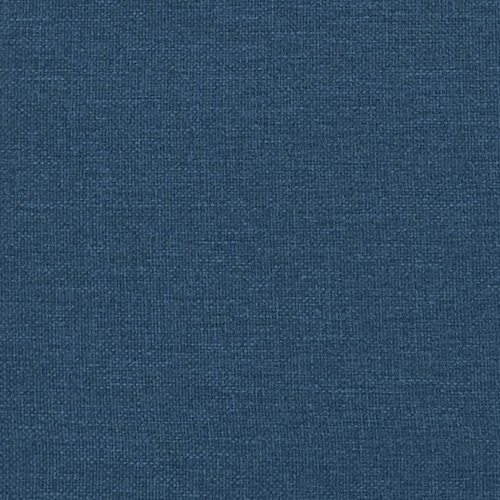 vidaXL kék 2 személyes szövet Chesterfield kanapé