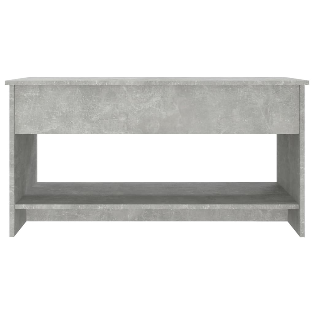 vidaXL betonszürke szerelt fa dohányzóasztal 102x50x52,5 cm