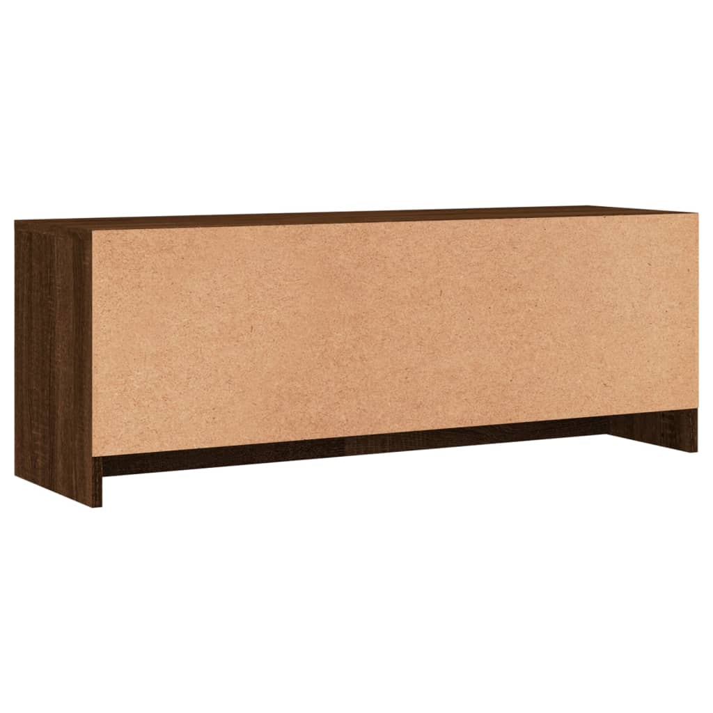 vidaXL barna tölgy színű szerelt fa TV-szekrény 102x30x37,5 cm