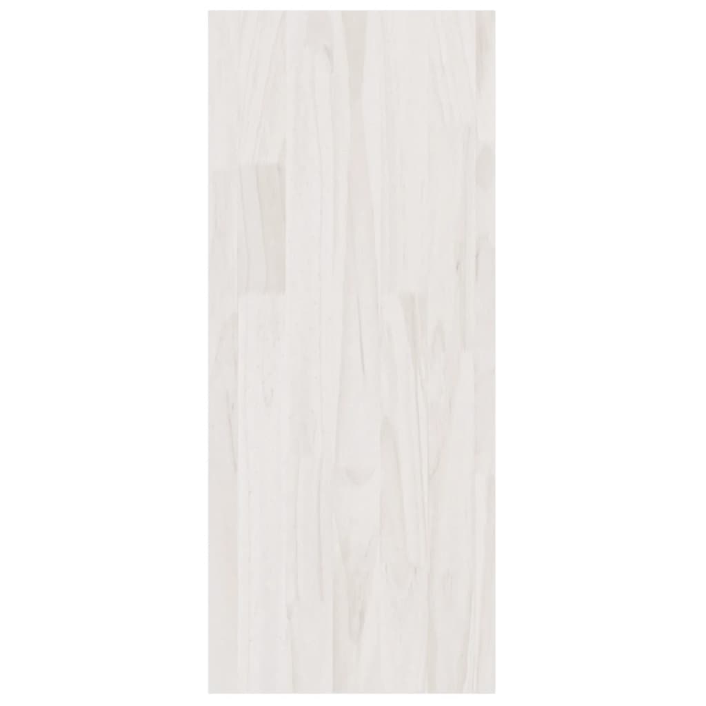 vidaXL fehér fenyőfa könyvszekrény térelválasztó 100 x 30 x 71,5 cm