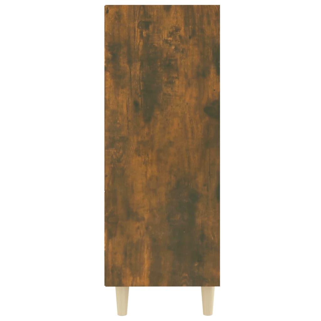 vidaXL füstös tölgy színű szerelt fa tálalószekrény 69,5x32,5x90 cm