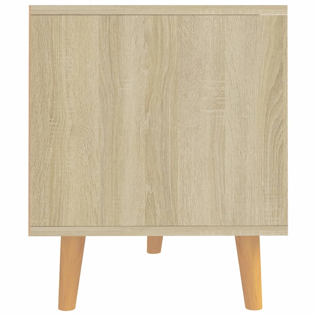 vidaXL sonoma-tölgyszínű szerelt fa TV-szekrény 90 x 40 x 48,5 cm