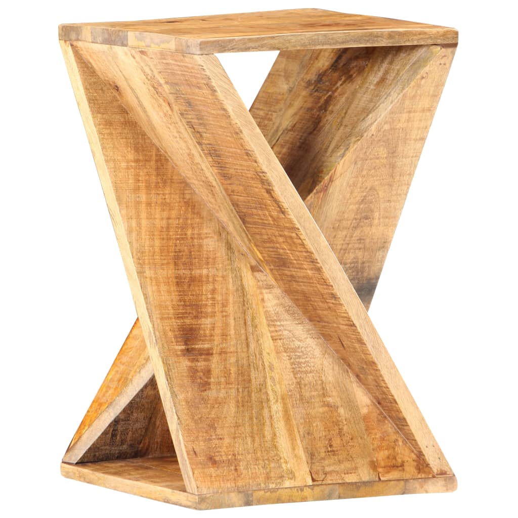 vidaXL tömör mangófa kisasztal 35 x 35 x 55 cm