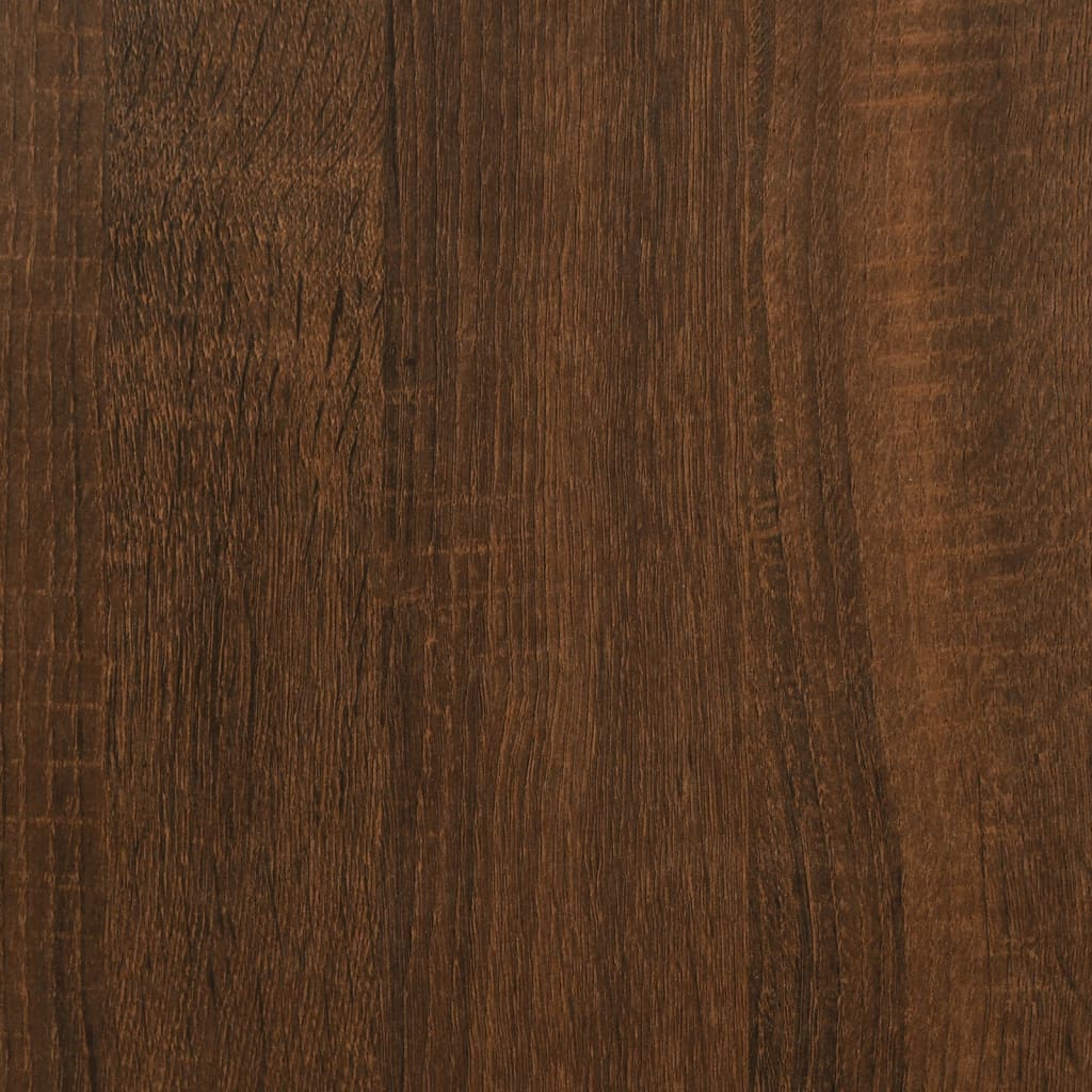 vidaXL barna tölgy színű szerelt fa tárolópad 85,5 x 42 x 73,5 cm