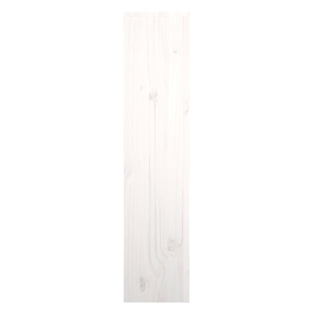 vidaXL fehér tömör fenyőfa radiátorburkolat 79,5 x 19 x 84 cm