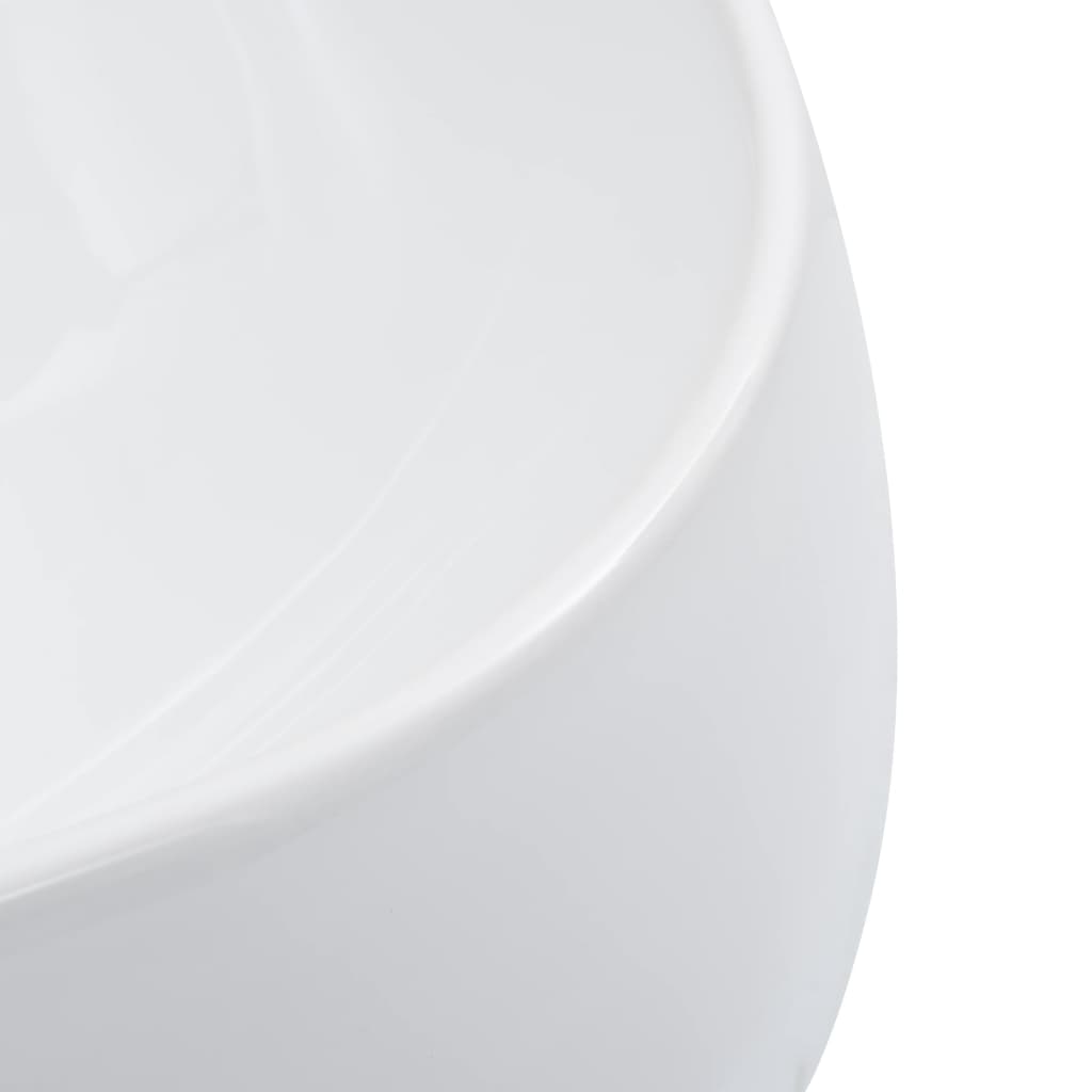 vidaXL fehér kerámia mosdókagyló 44,5 x 39,5 x 14,5 cm