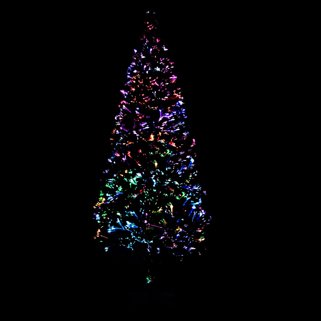 vidaXL zöld száloptikás műkarácsonyfa állvánnyal 240 cm