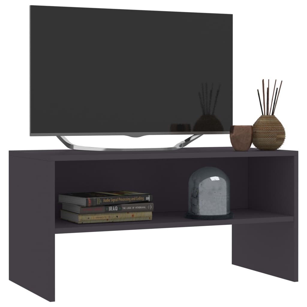 vidaXL szürke forgácslap TV-szekrény 80 x 40 x 40 cm