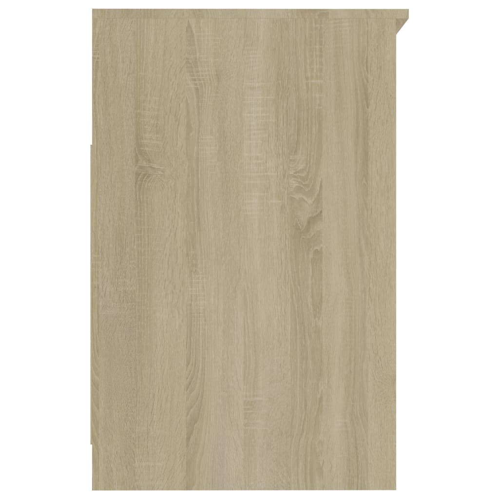 vidaXL sonoma-tölgy színű szerelt fa fiókos szekrény 40 x 50 x 76 cm