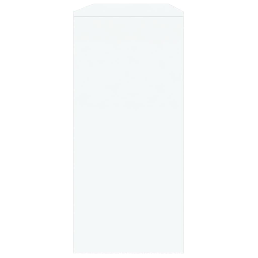vidaXL fehér forgácslap tálalóasztal 100 x 35 x 76,5 cm