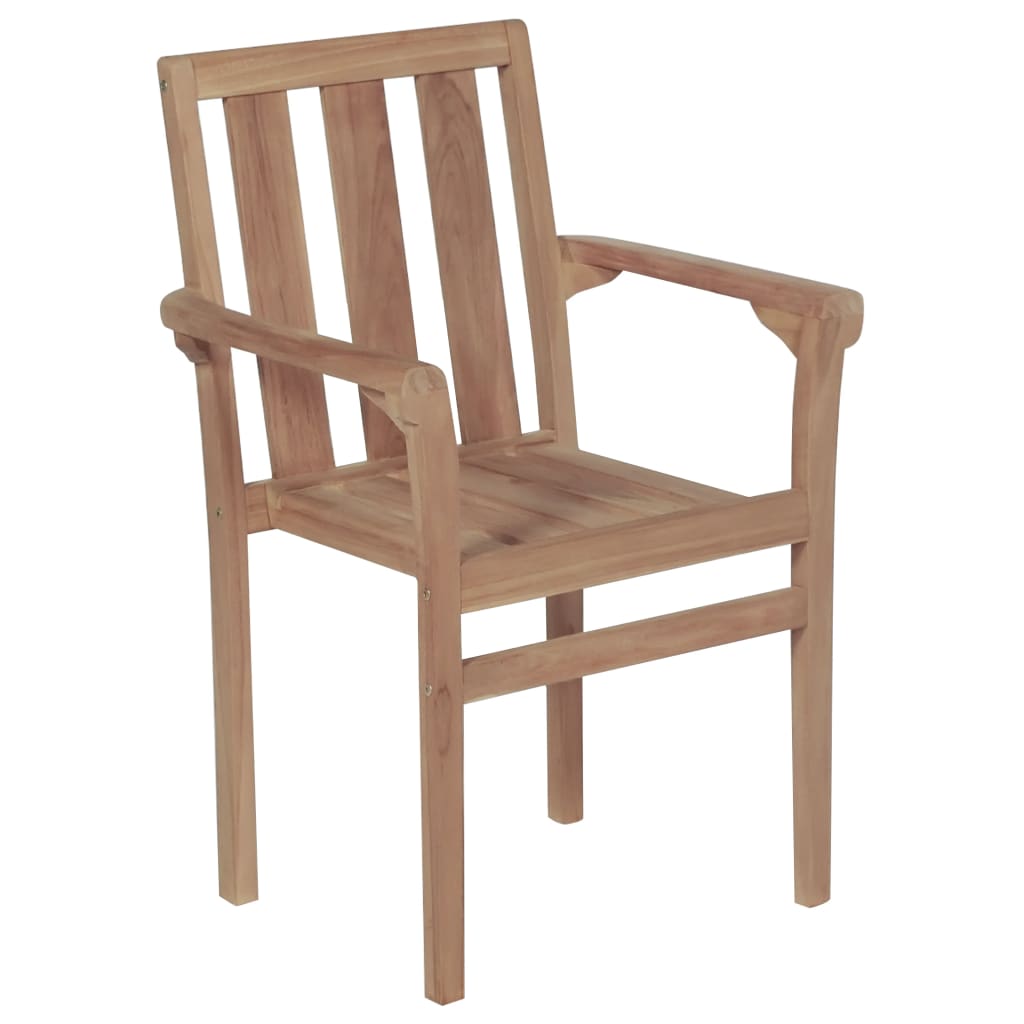 vidaXL 2 db tömör tíkfa kerti szék tópszínű párnával