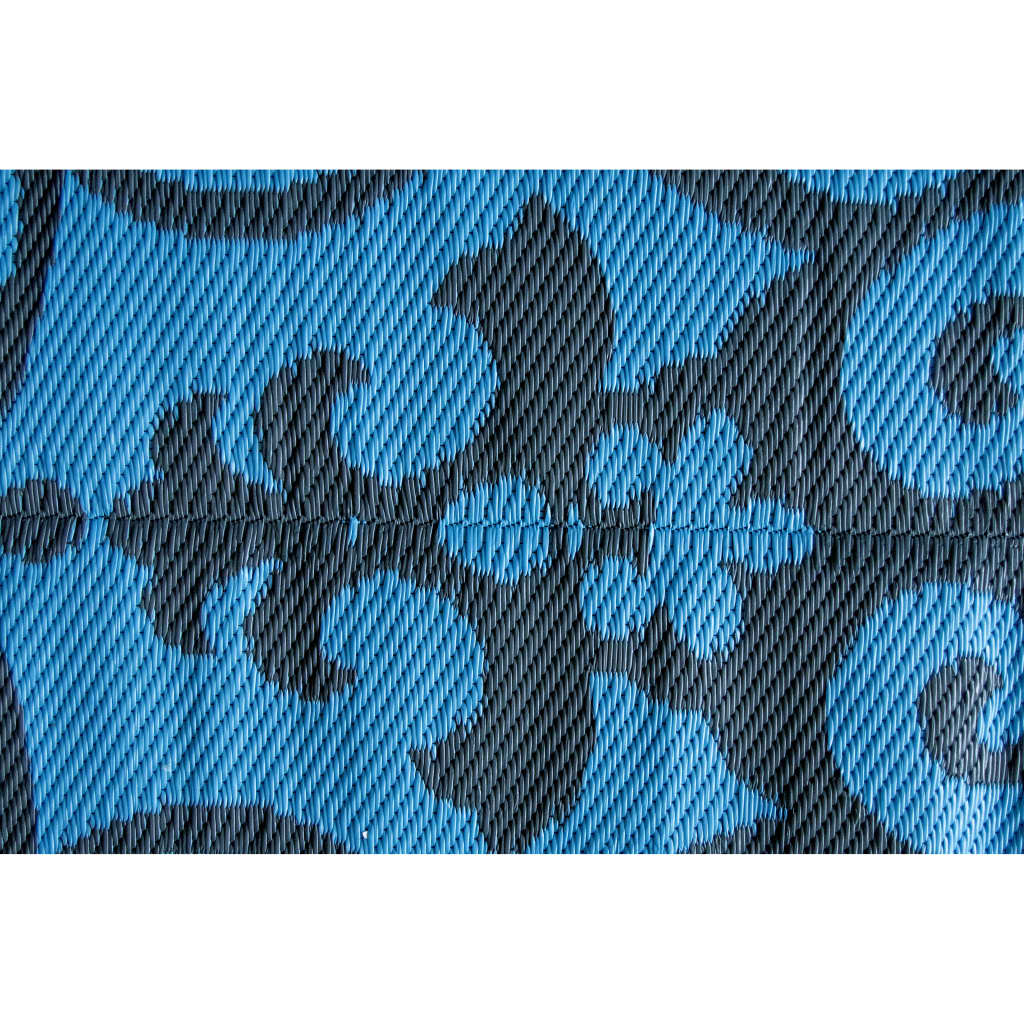 Bo-Camp Chill mat Oriental XL-es kék kültéri szőnyeg 2,7 x 3,5 m