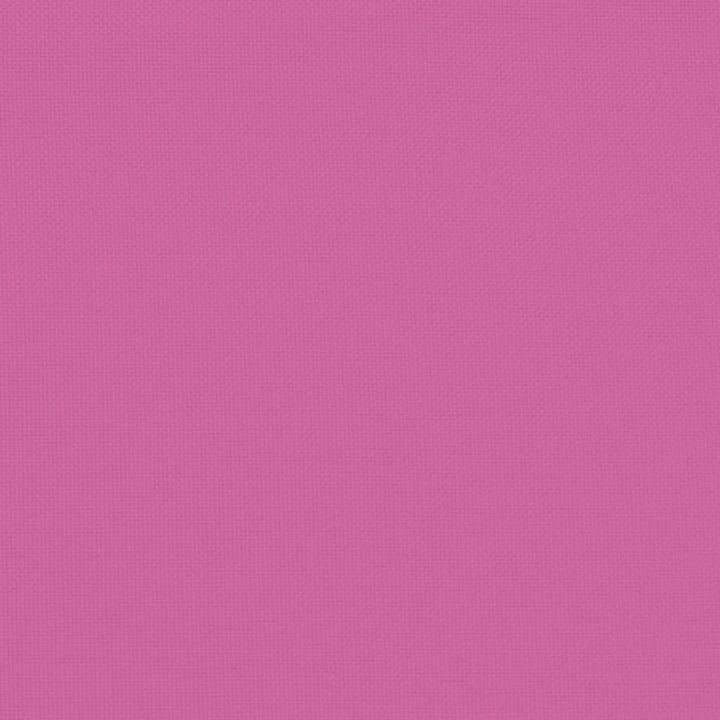 vidaXL rózsaszín oxford-szövet napozóágypárna