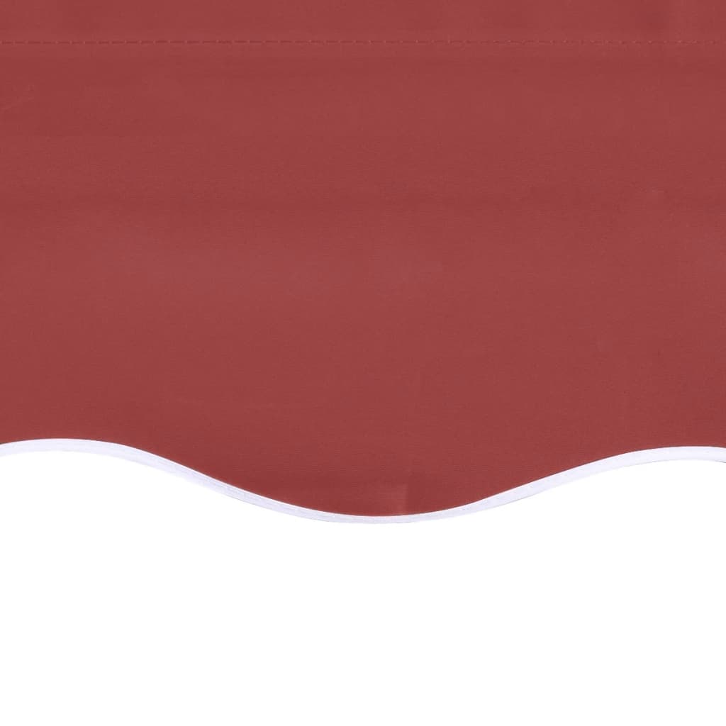 vidaXL burgundi vörös csere napellenző ponyva 6 x 3,5 m