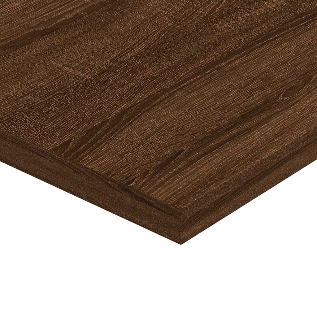 vidaXL 4 db barna tölgy színű szerelt fa fali polc 60 x 30 x 1,5 cm