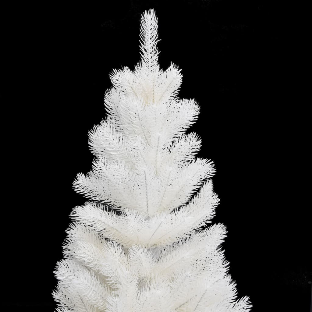 vidaXL fehér megvilágított műkarácsonyfa 90 cm