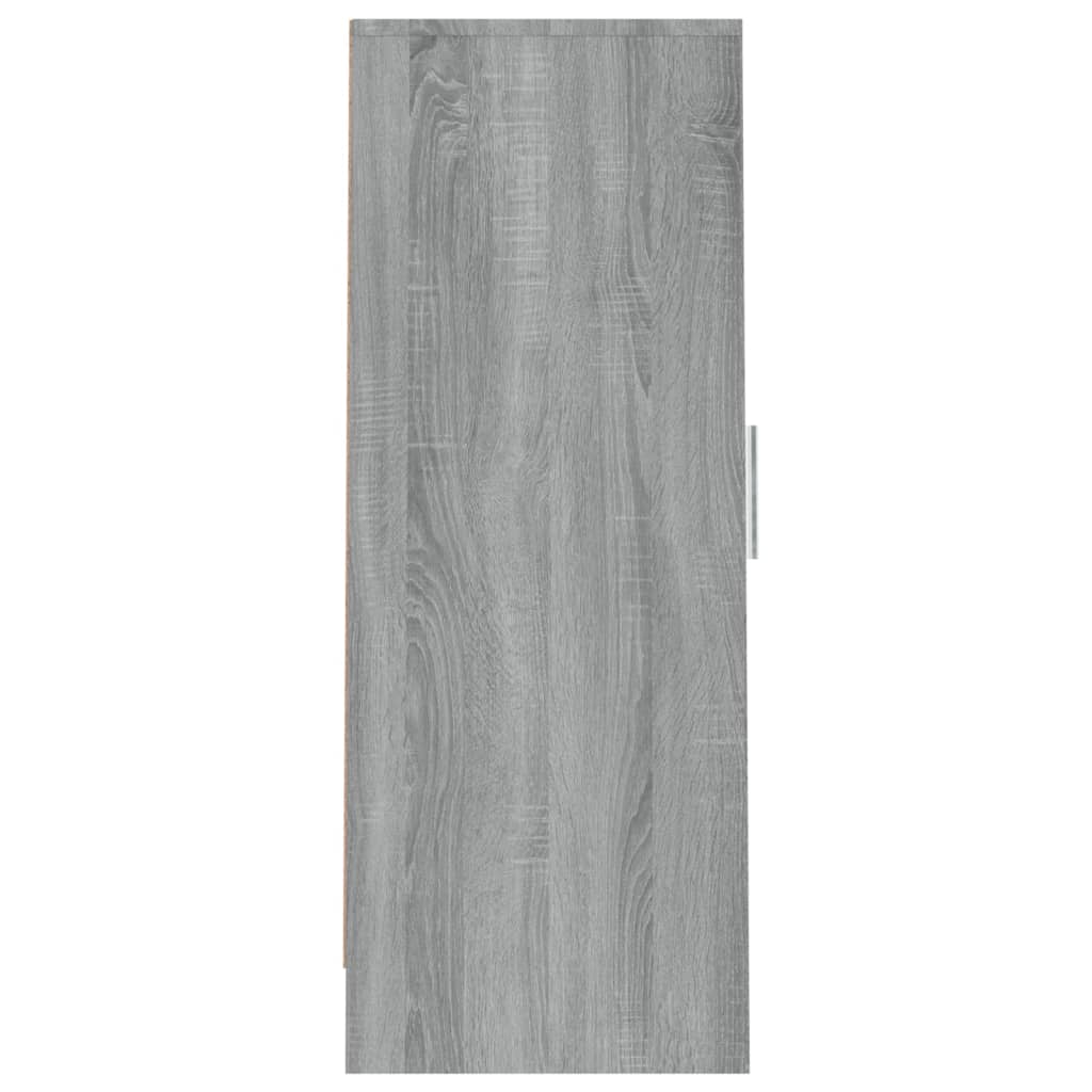 vidaXL szürke sonoma színű szerelt fa cipősszekrény 32 x 35 x 92 cm