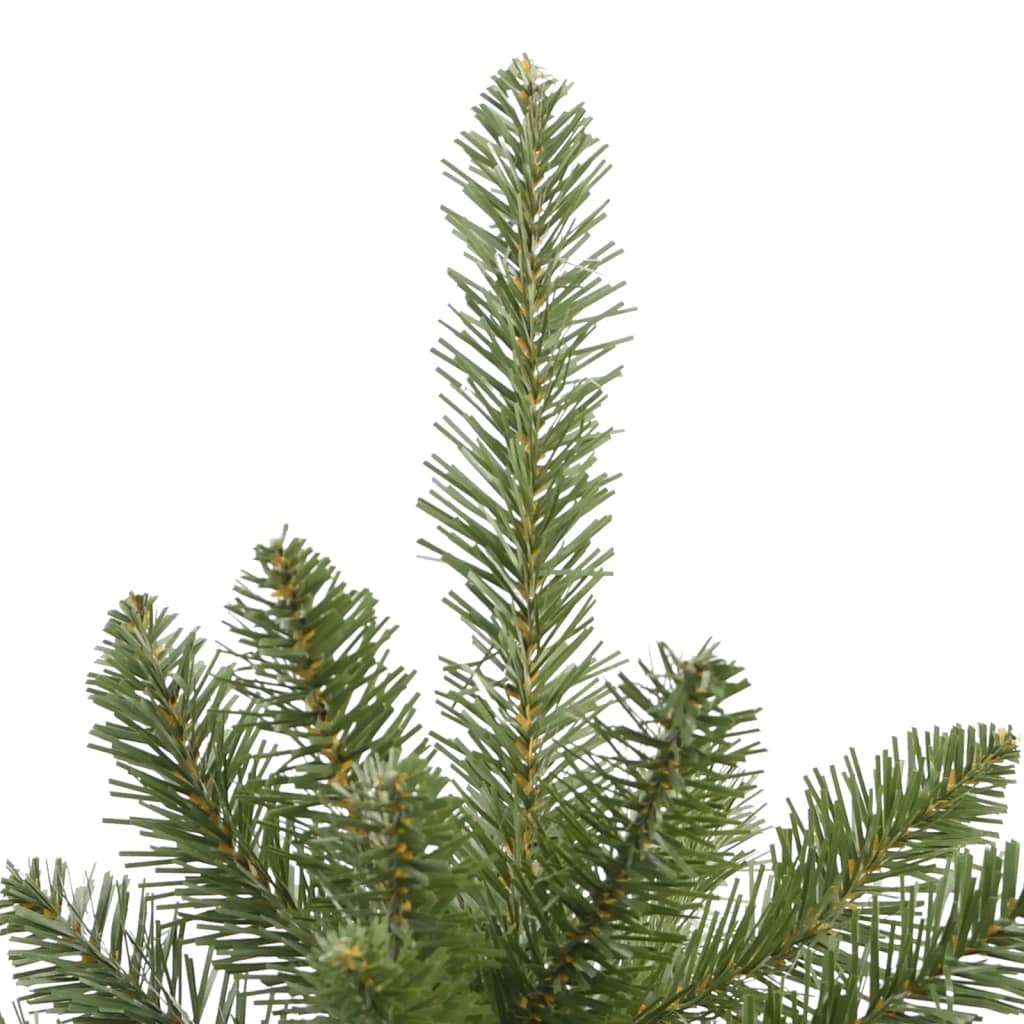 vidaXL zöld csuklópántos műkarácsonyfa állvánnyal 120 cm