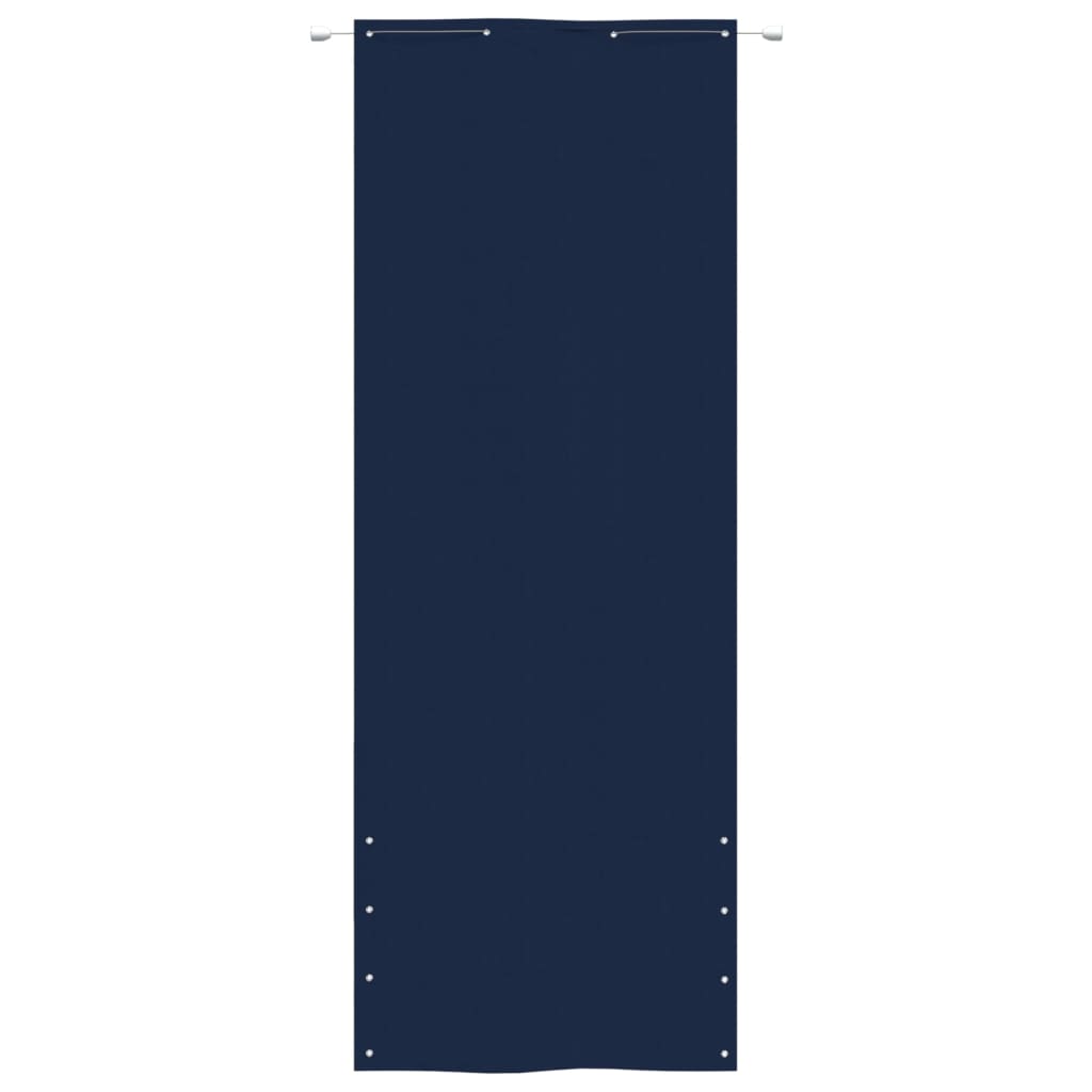 vidaXL kék oxford-szövet erkélyparaván 80 x 240 cm
