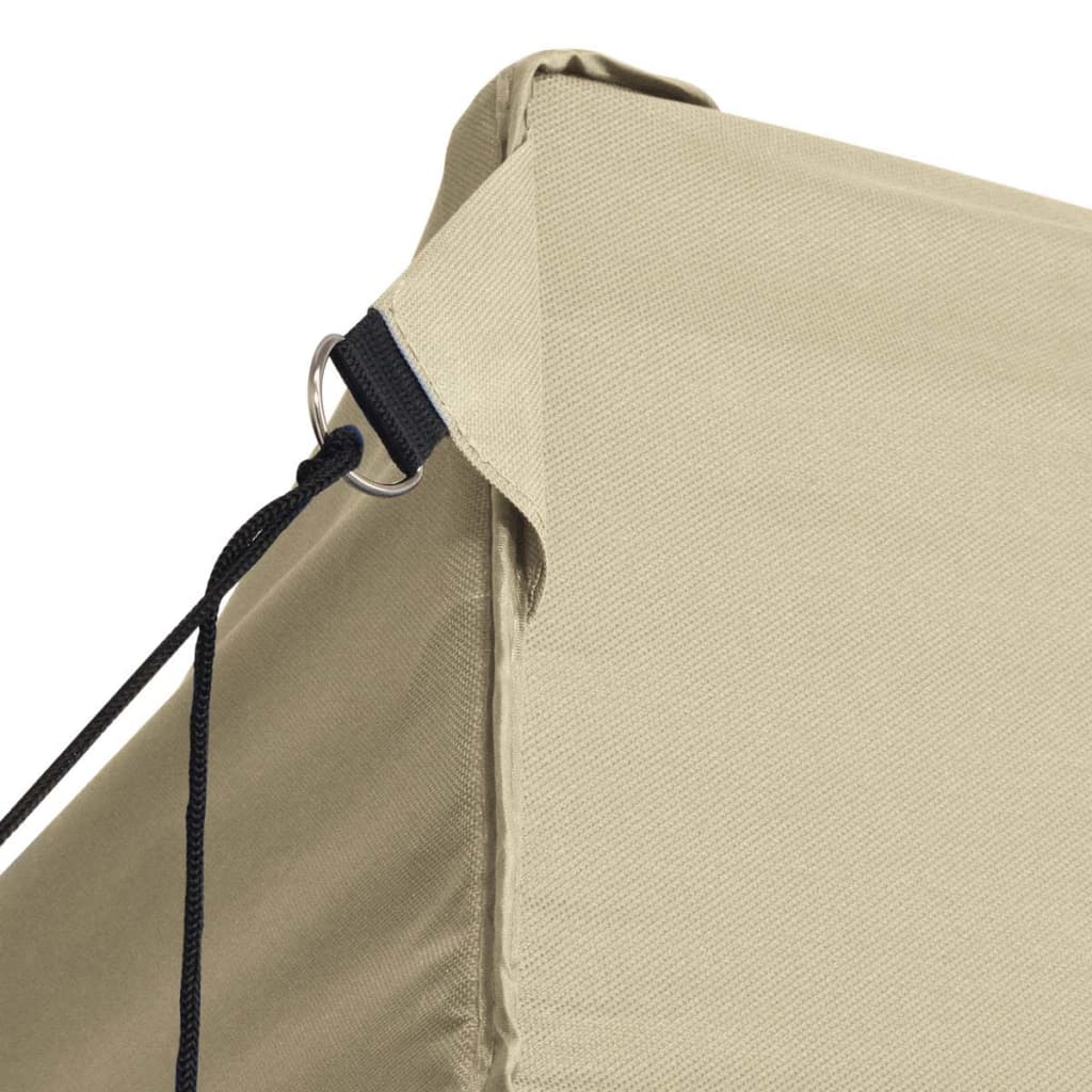 vidaXL összecsukható, felállítható sátor 4 oldalfallal 3 x 4,5 m krémfehér