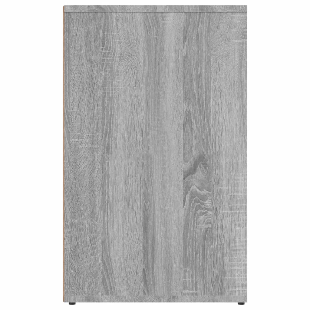 vidaXL szürke sonoma színű szerelt fa pipereszekrény 80 x 40 x 65 cm