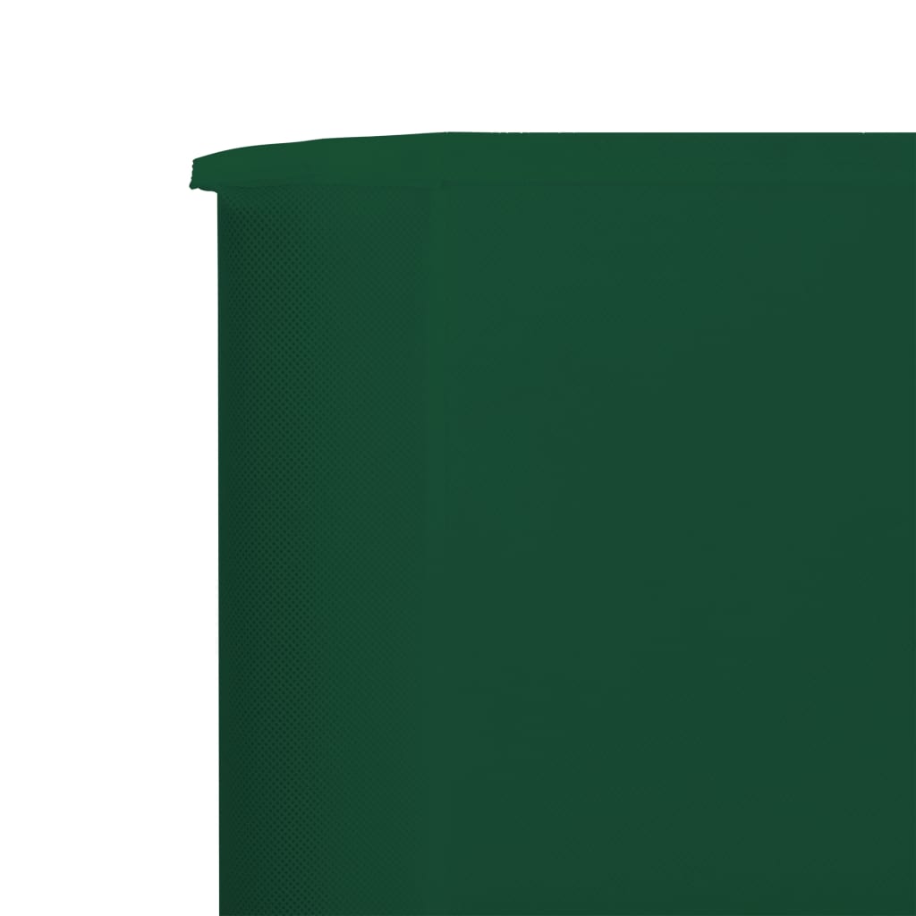 vidaXL zöld szövet 3-paneles szélfogó 400 x 160 cm