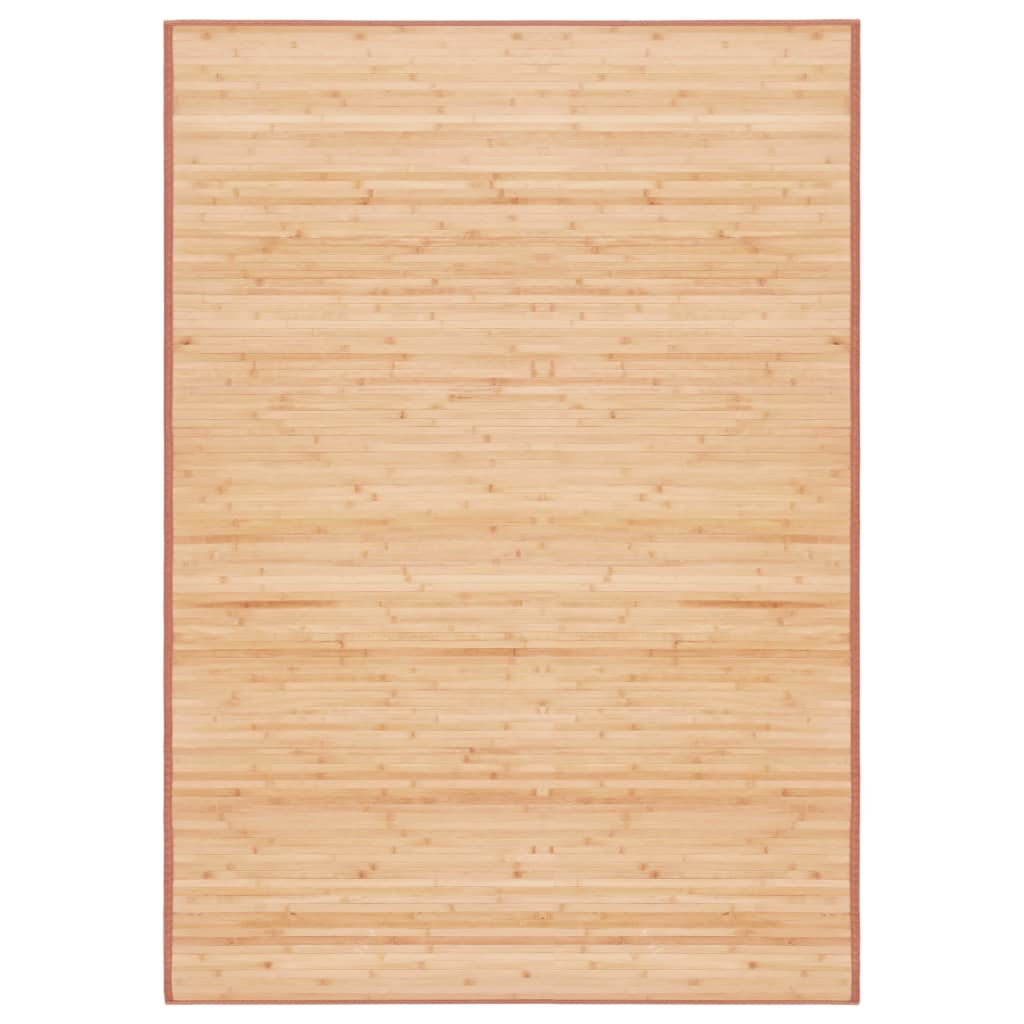 vidaXL barna bambusz szőnyeg 120 x 180 cm