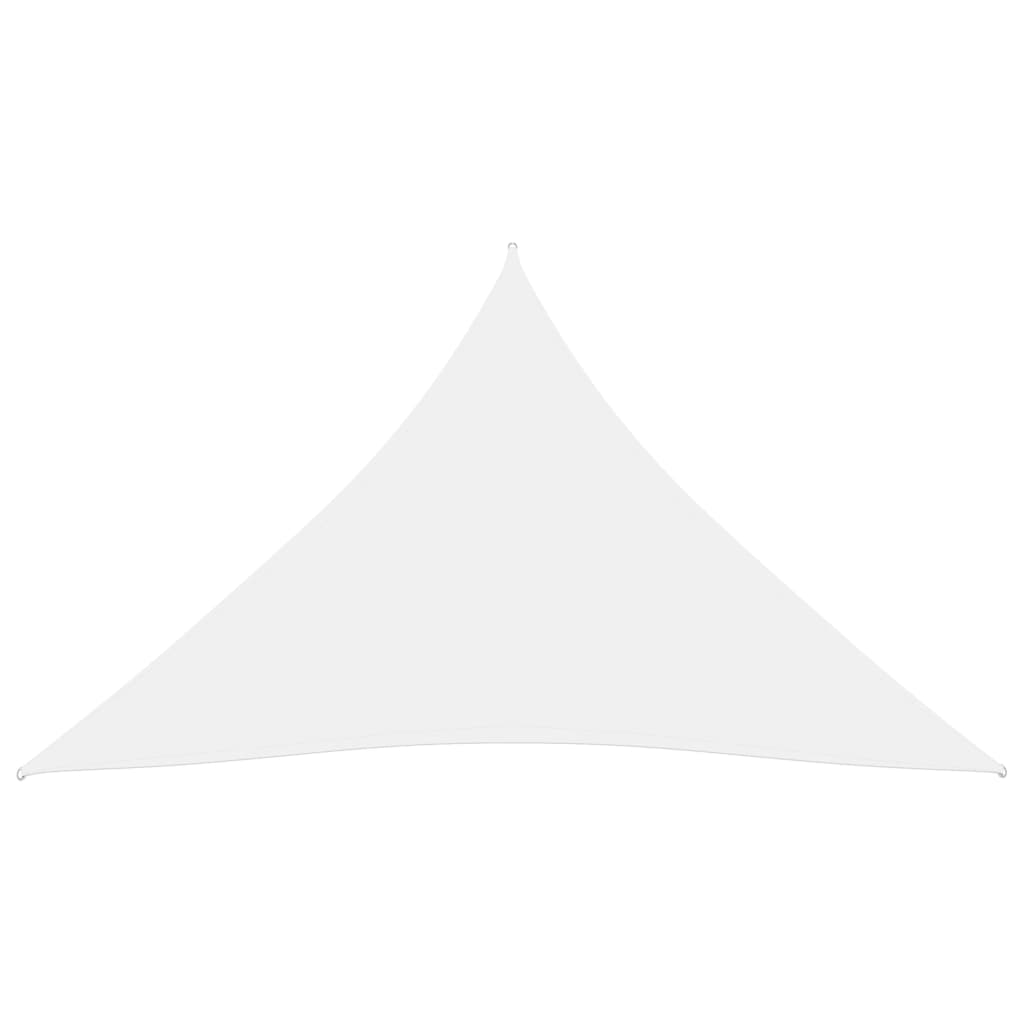 vidaXL fehér háromszögű oxford-szövet napvitorla 3 x 3 x 3 m