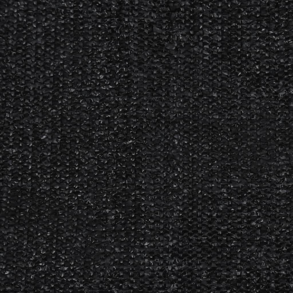 vidaXL fekete kültéri HDPE roló 60 x 230 cm