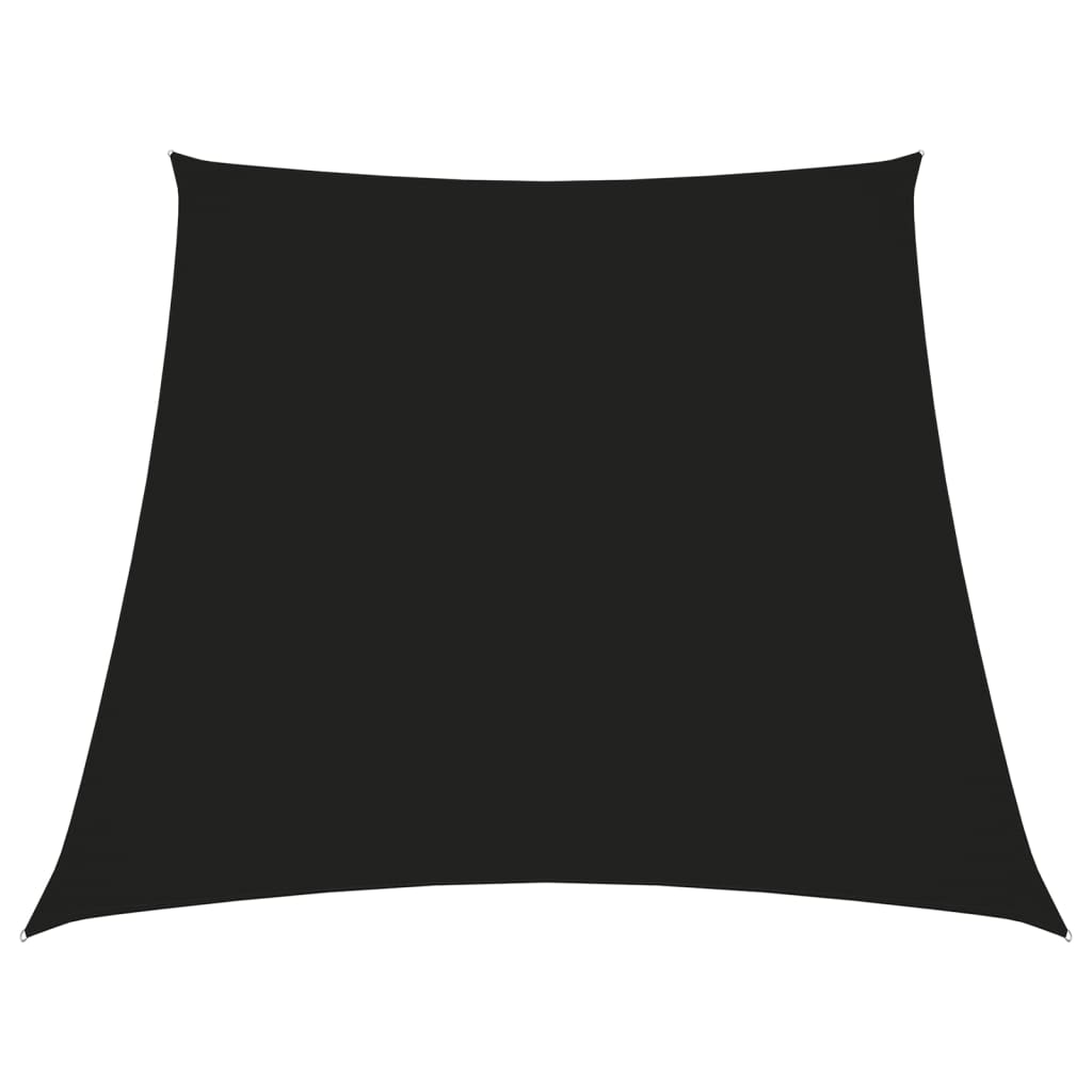 vidaXL fekete trapéz alakú oxford szövet napvitorla 3/4 x 3 m