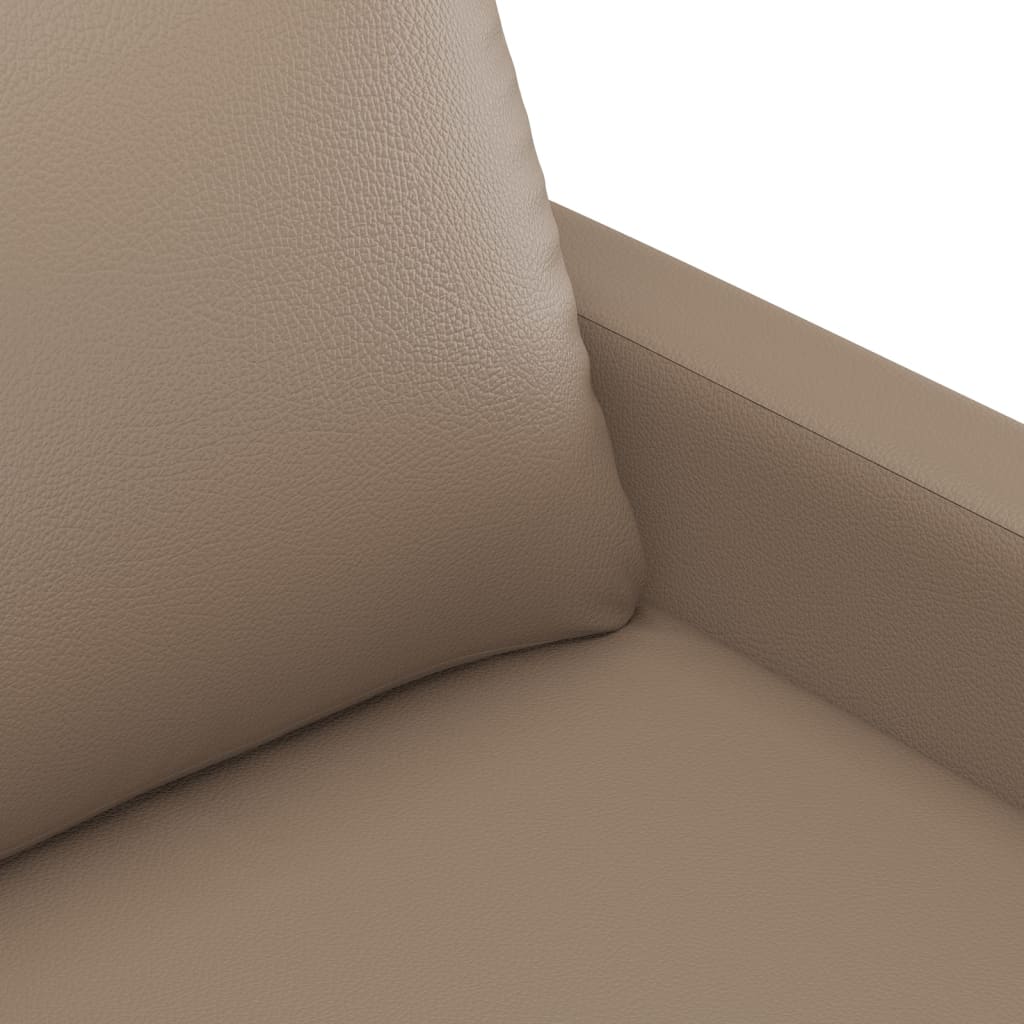 vidaXL kávészínű műbőr kanapéfotel 60 cm