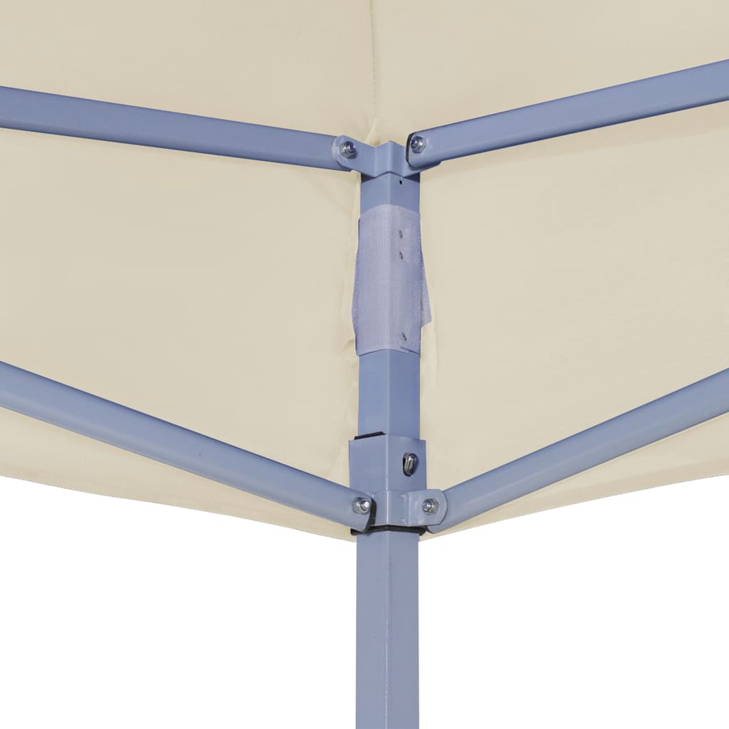 vidaXL krémszínű tető partisátorhoz 4 x 3 m 270 g/m²