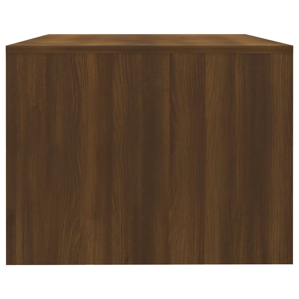vidaXL barna tölgyszínű szerelt fa dohányzóasztal 102 x 55 x 42 cm