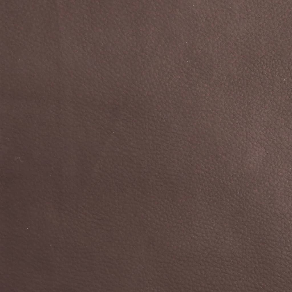 vidaXL barna műbőr pad 100 x 75 x 76 cm