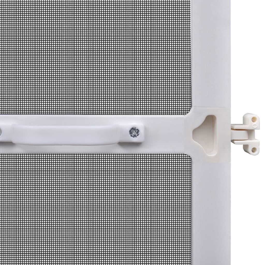 vidaXL fehér zsanéros ajtó szúnyogháló 100 x 215 cm