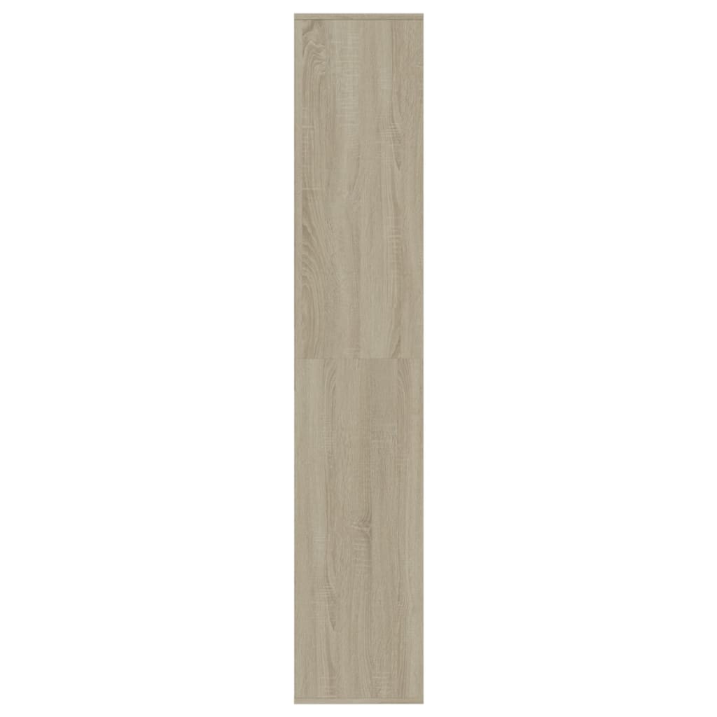 vidaXL sonoma-tölgy színű szerelt fa cipősszekrény 54 x 34 x 183 cm