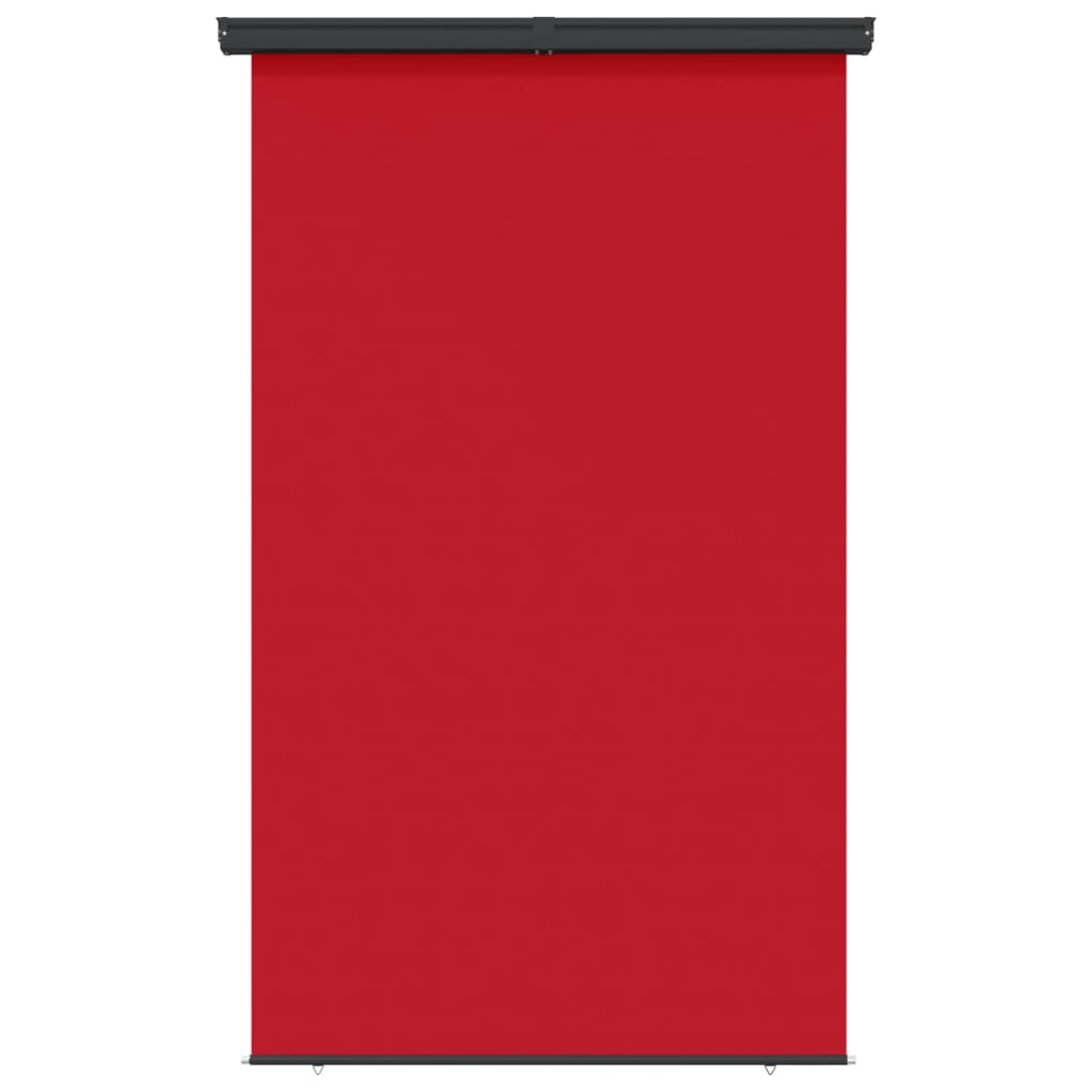 vidaXL piros oldalsó terasznapellenző 175 x 250 cm