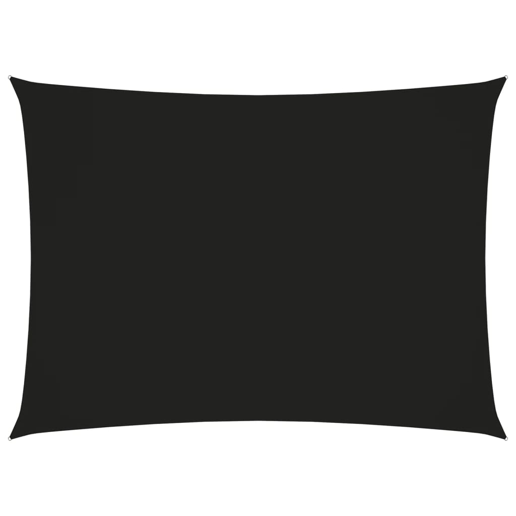 vidaXL fekete téglalap alakú oxford-szövet napvitorla 2,5 x 4 m