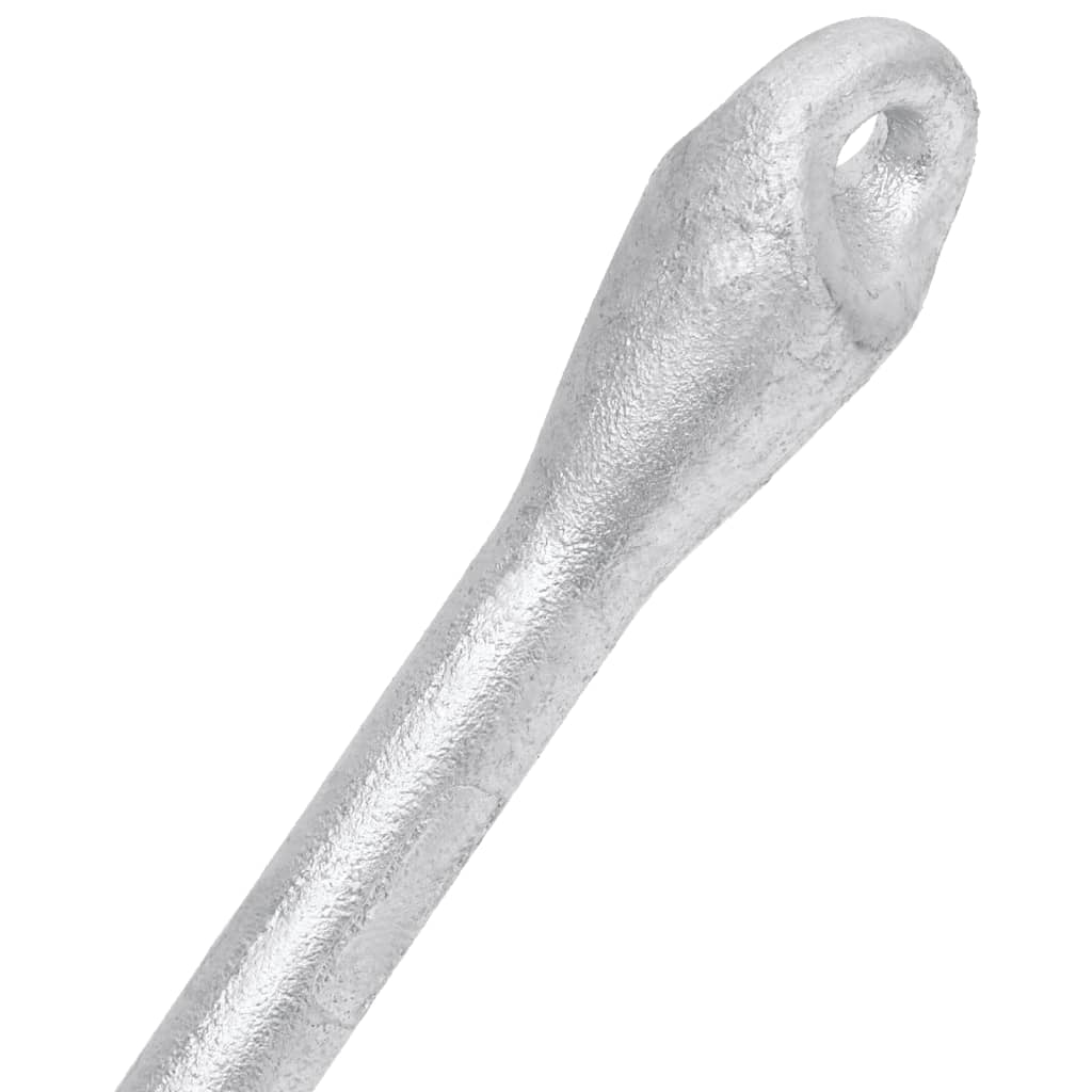 vidaXL ezüstszínű összecsukható temperöntvény horgony 3,2 kg