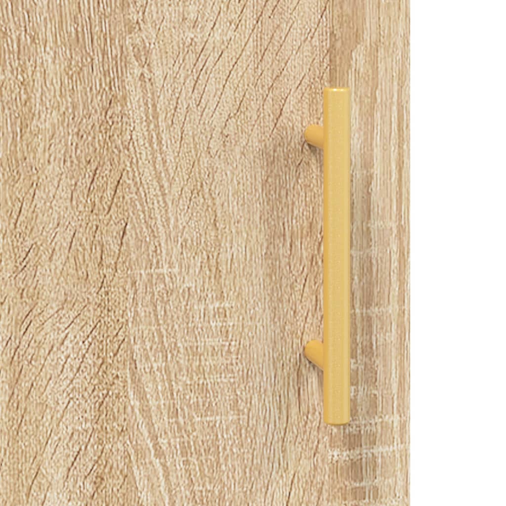 vidaXL sonoma-tölgyszínű szerelt fa faliszekrény 60 x 31 x 70 cm