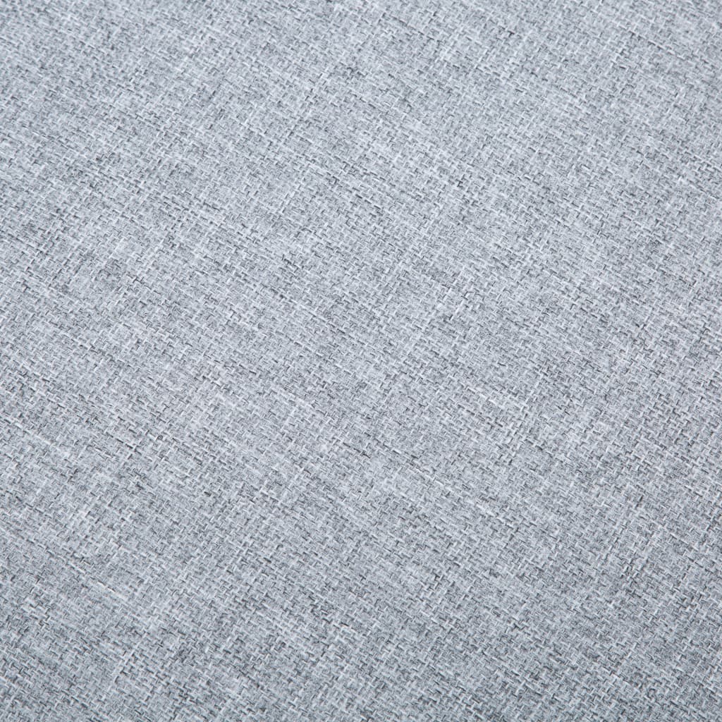 vidaXL L-alakú világosszürke szövet kanapé 171,5 x 138 x 81,5 cm