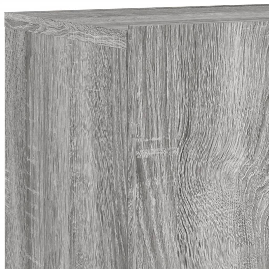 vidaXL 5 darab szürke sonoma színű szerelt fa fali TV-bútor