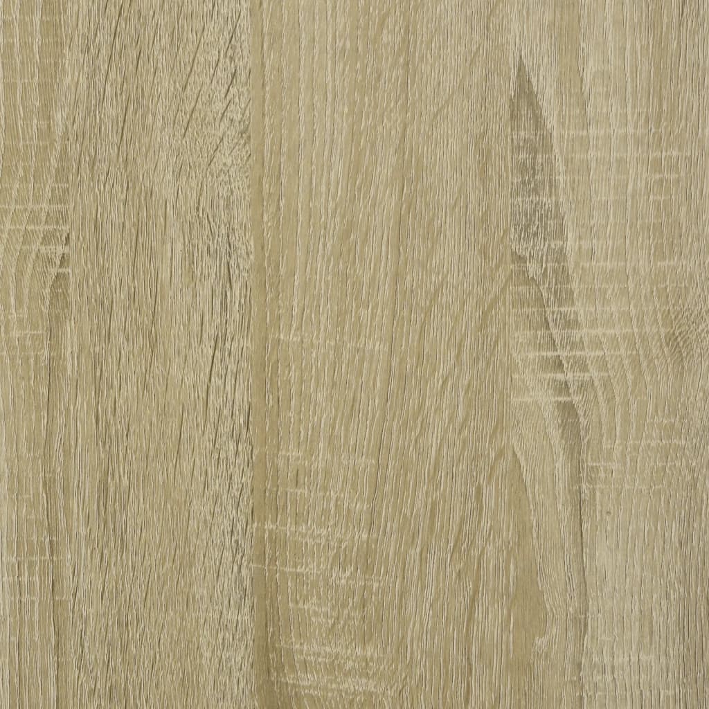vidaXL sonoma tölgy színű szerelt fa kisasztal 40 x 42 x 50 cm