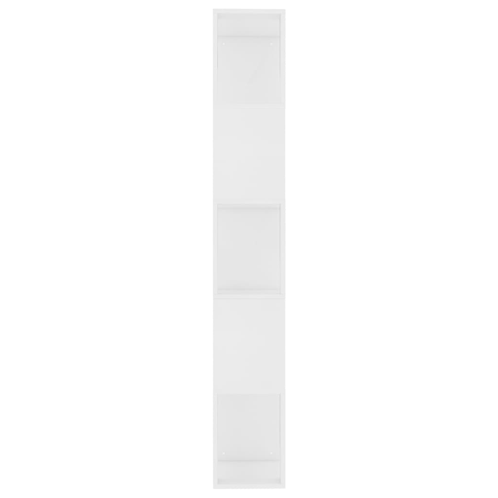 vidaXL fehér könyvszekrény/térelválasztó 45 x 24 x 159 cm