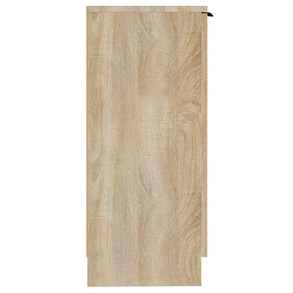 vidaXL sonoma tölgyszínű szerelt fa tálalószekrény 30 x 30 x 70 cm