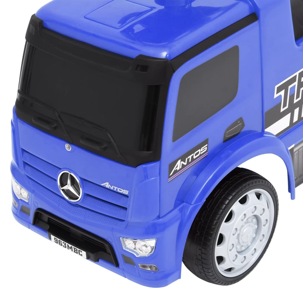 vidaXL kék Mercedes-Benz kamion pedálos autó