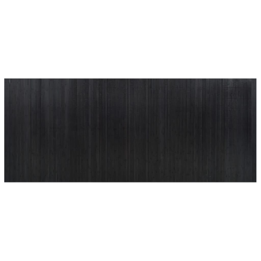 vidaXL fekete bambusz térelválasztó 165 x 400 cm